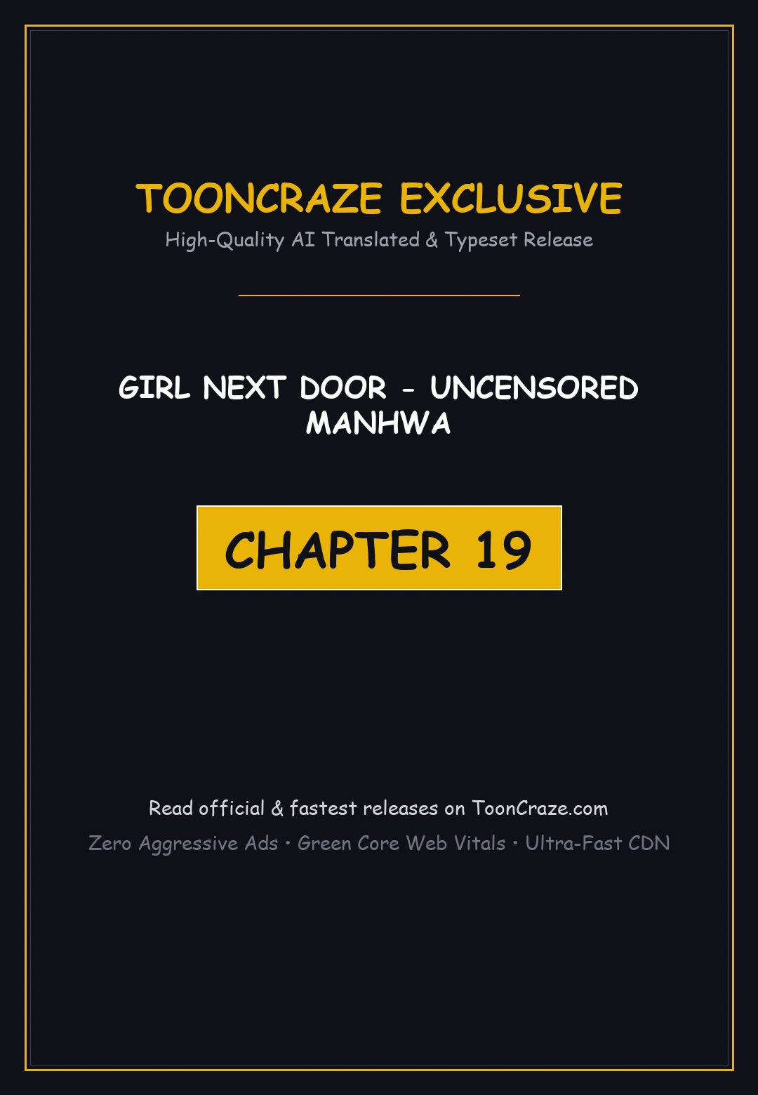 Girl Next Door Chapter 19 - Page 1