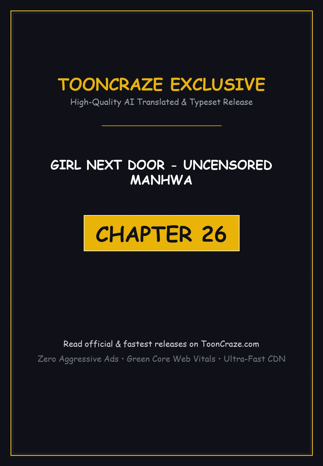 Girl Next Door Chapter 26 - Page 1