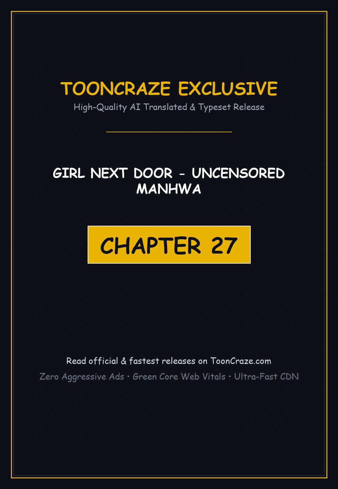 Girl Next Door Chapter 27 - Page 1