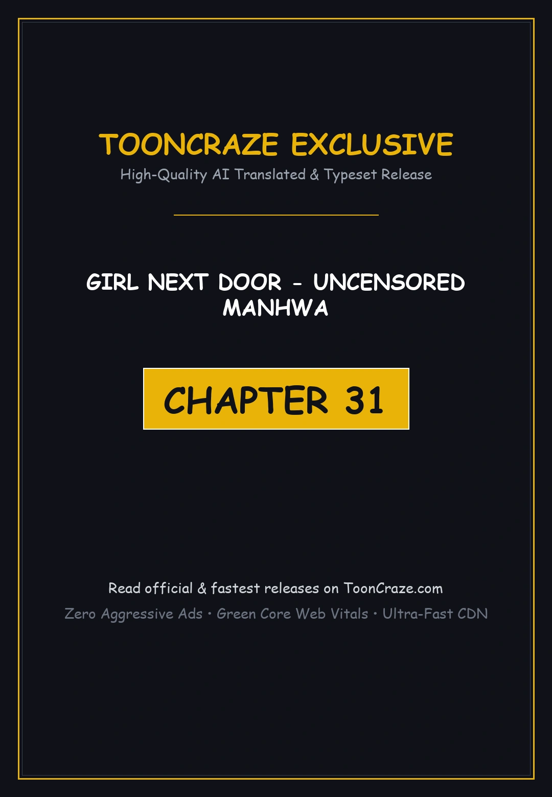 Girl Next Door Chapter 31 - Page 1