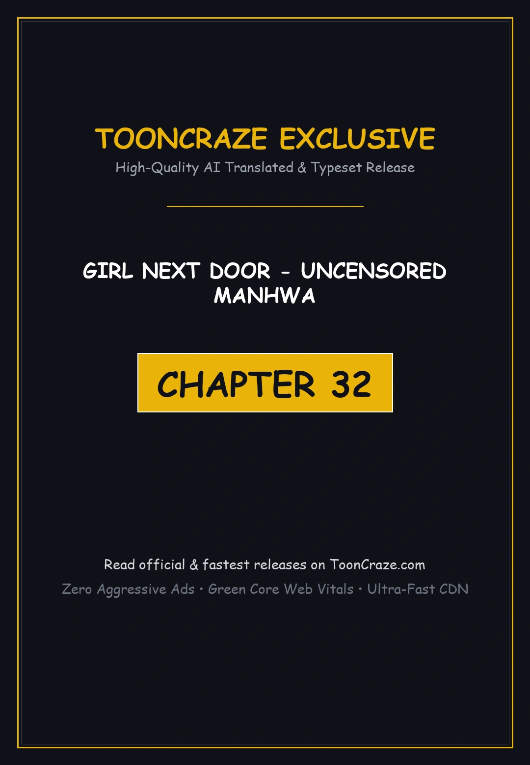 Girl Next Door Chapter 32 - Page 1