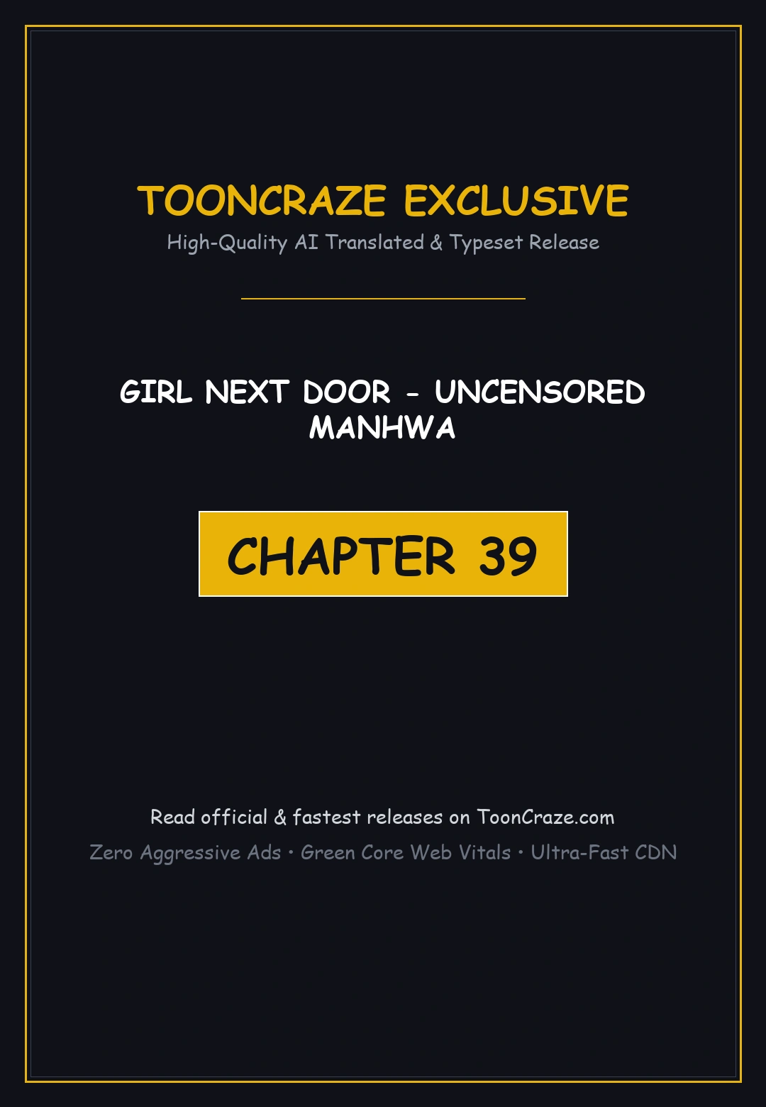 Girl Next Door Chapter 39 - Page 1
