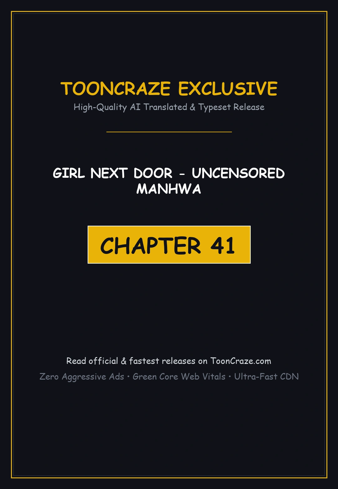 Girl Next Door Chapter 41 - Page 1