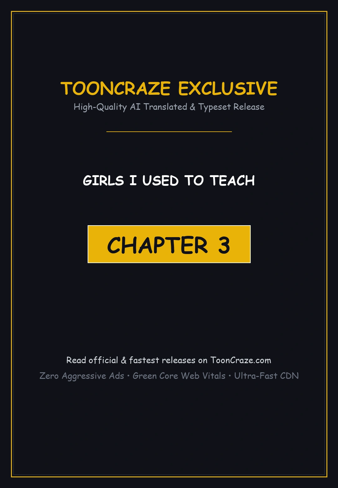 Girls I Used To Teach Chapter 3 - Page 1