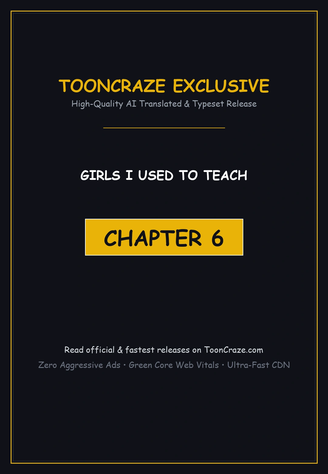 Girls I Used To Teach Chapter 6 - Page 1