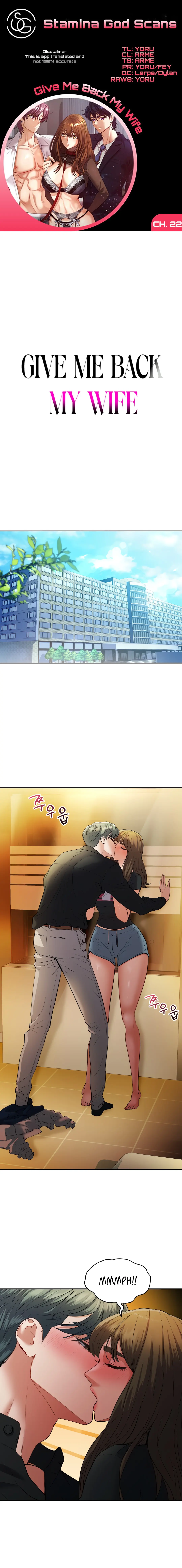 Give Me Back My Wife Chapter 22 - Page 1
