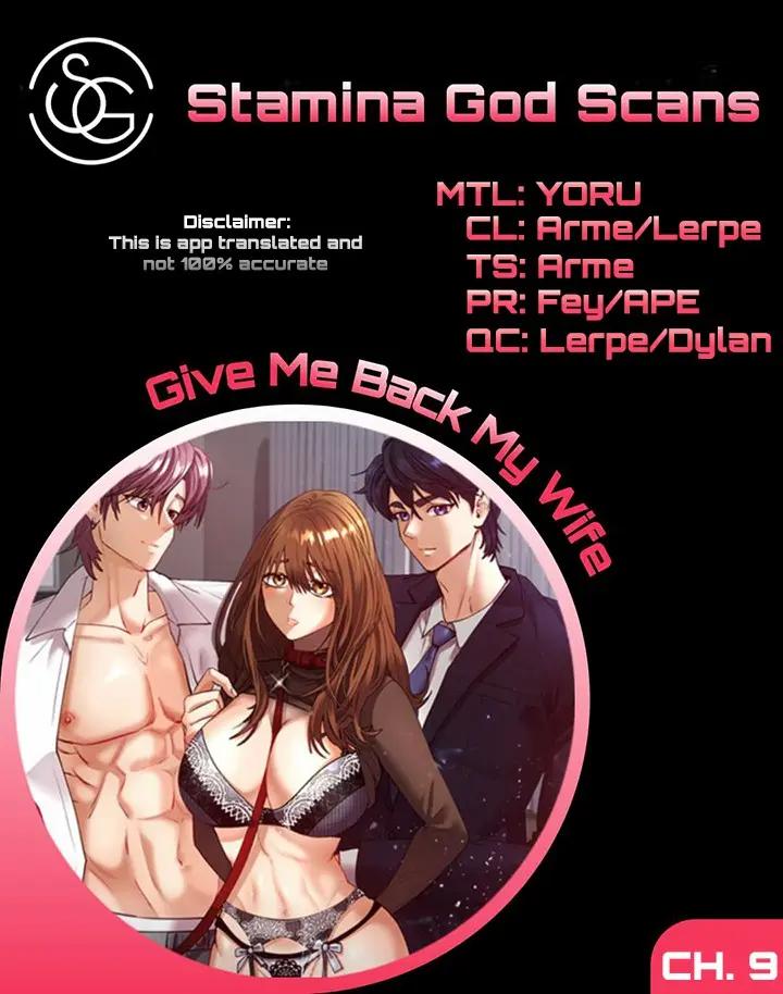 Give Me Back My Wife Chapter 9 - Page 1