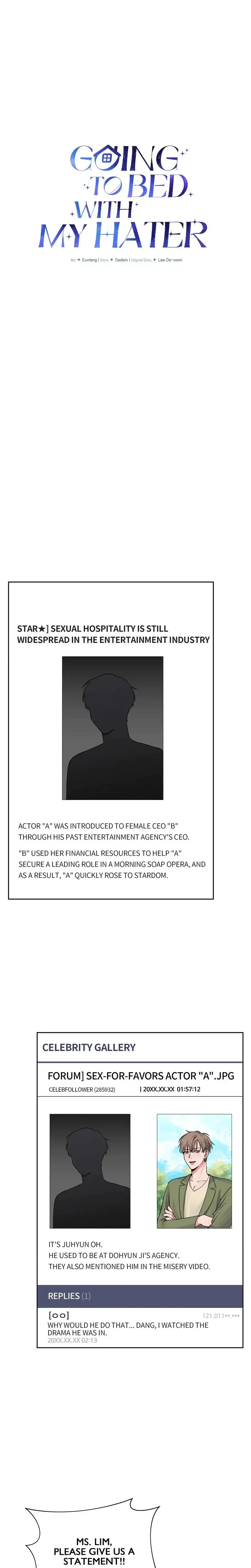 Going To Bed With My Hater Chapter 35 - Page 1