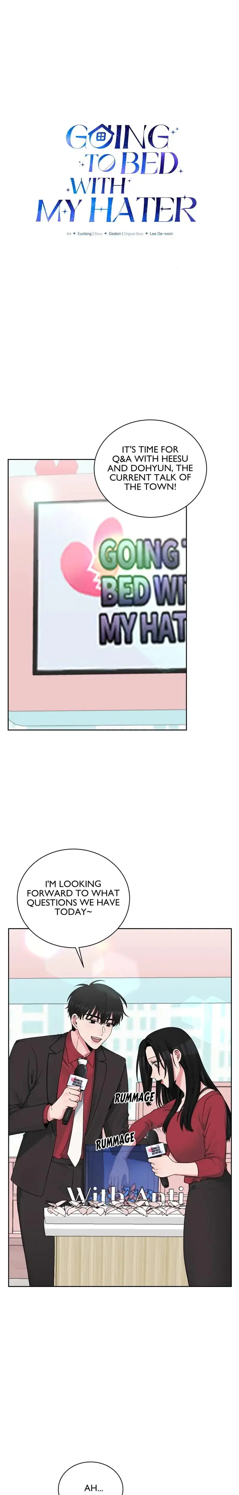 Going To Bed With My Hater Chapter 42 - Page 1