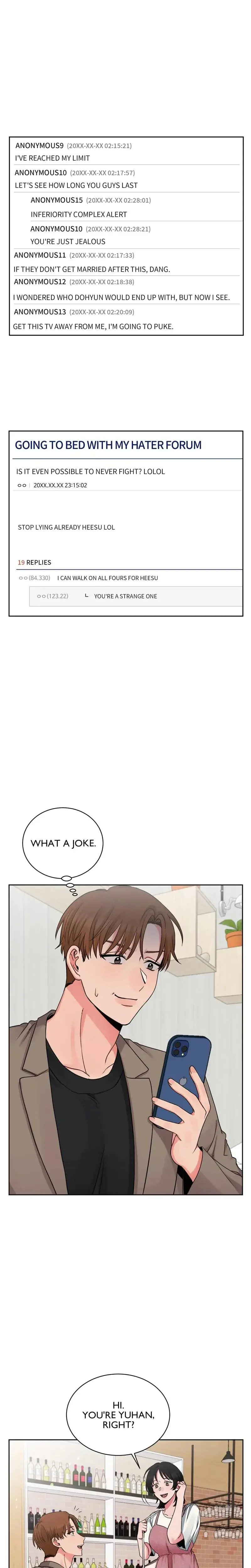 Going To Bed With My Hater Chapter 42 - Page 12