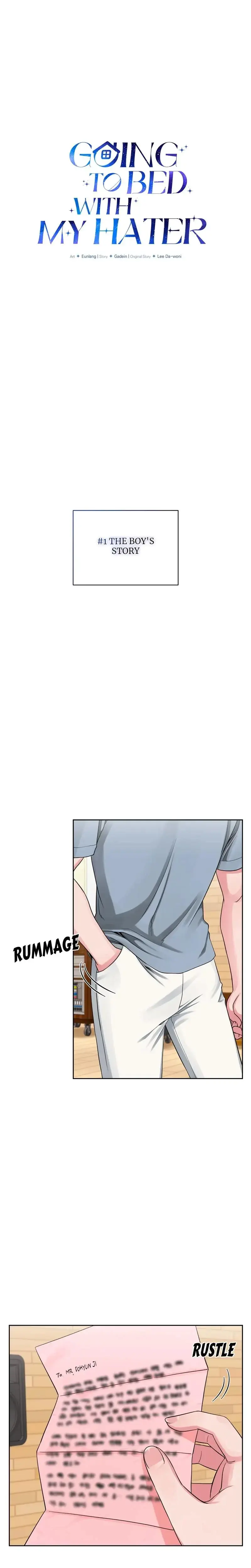 Going To Bed With My Hater Chapter 50 - Page 1
