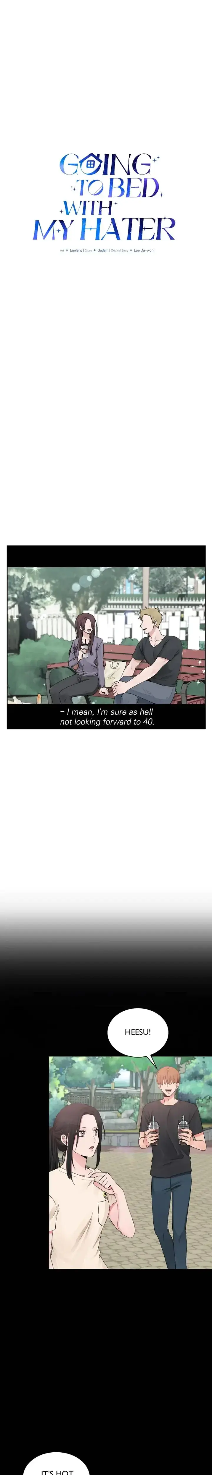 Going To Bed With My Hater Chapter 7 - Page 1