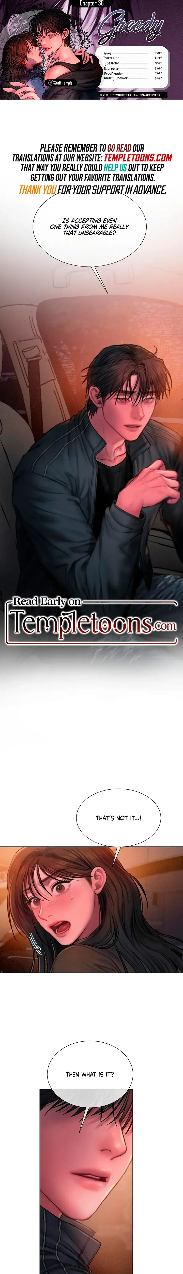 Greedy Chapter 36 - Page 1