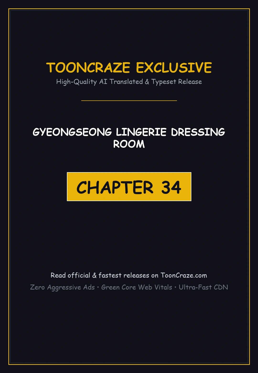 Gyeongseong Lingerie Dressing Room Chapter 34 - Page 1