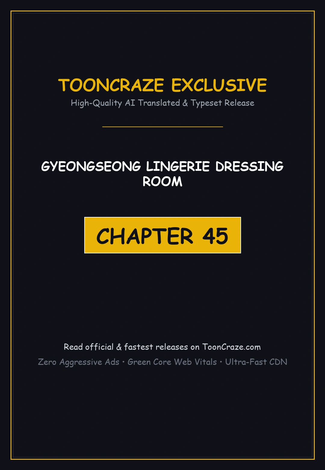 Gyeongseong Lingerie Dressing Room Chapter 45 - Page 1