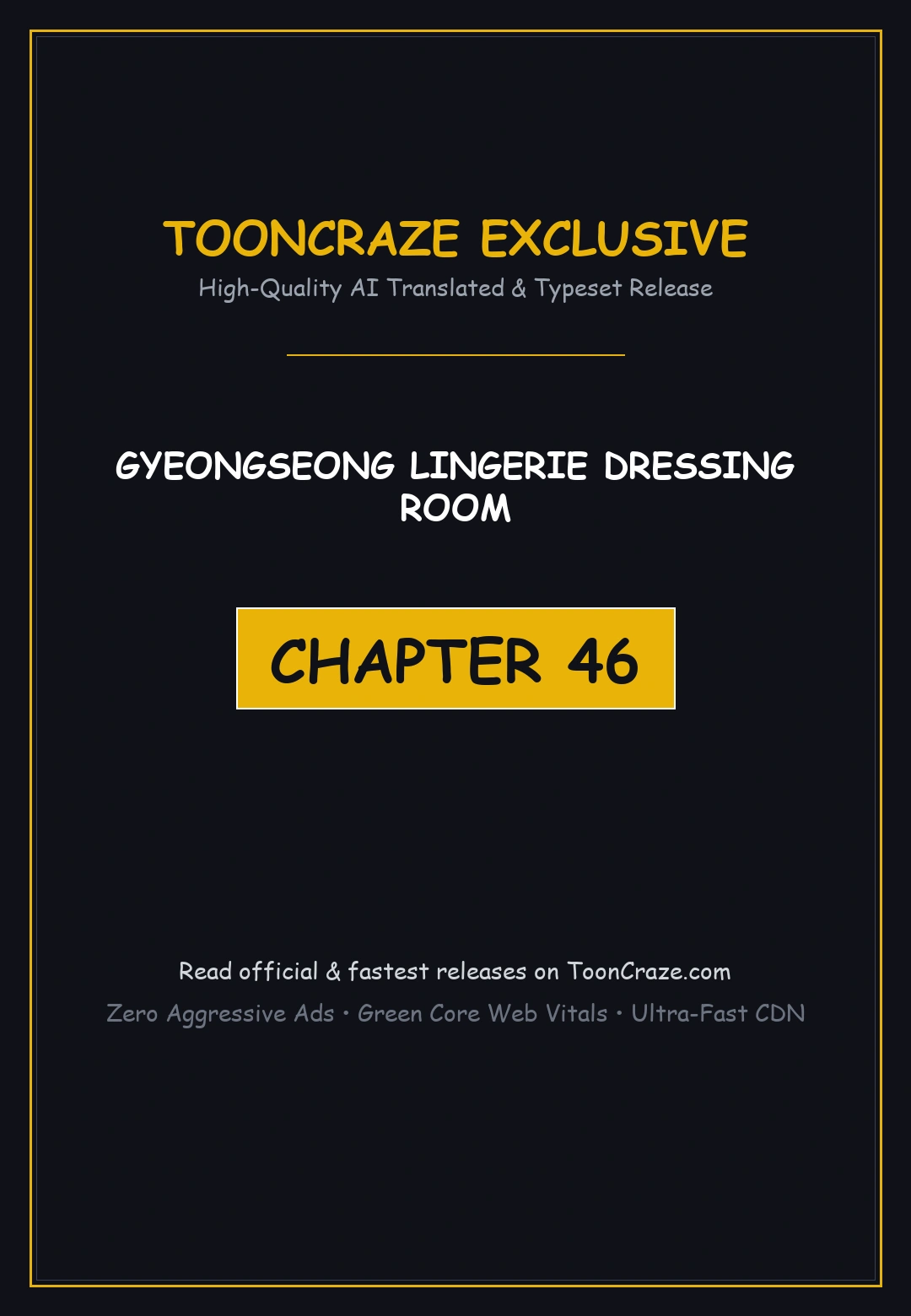 Gyeongseong Lingerie Dressing Room Chapter 46 - Page 1