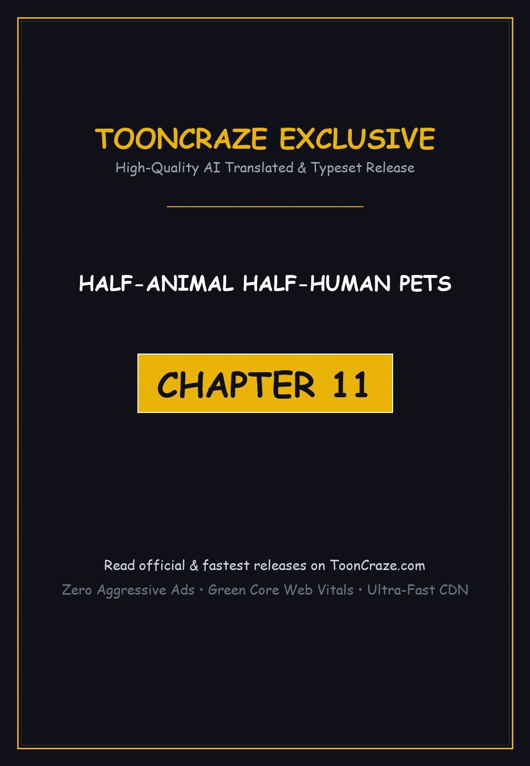 Half Animal Half Human Pets Chapter 11 - Page 1