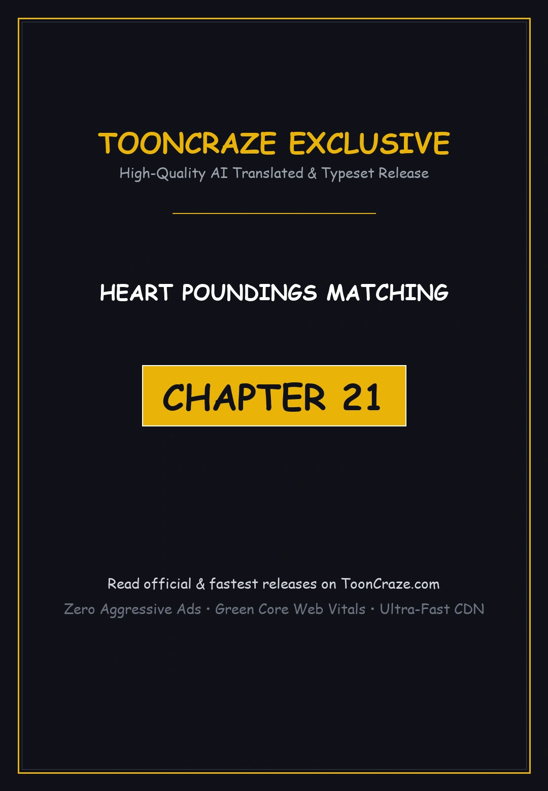 Heart Poundings Matching Chapter 21 - Page 1