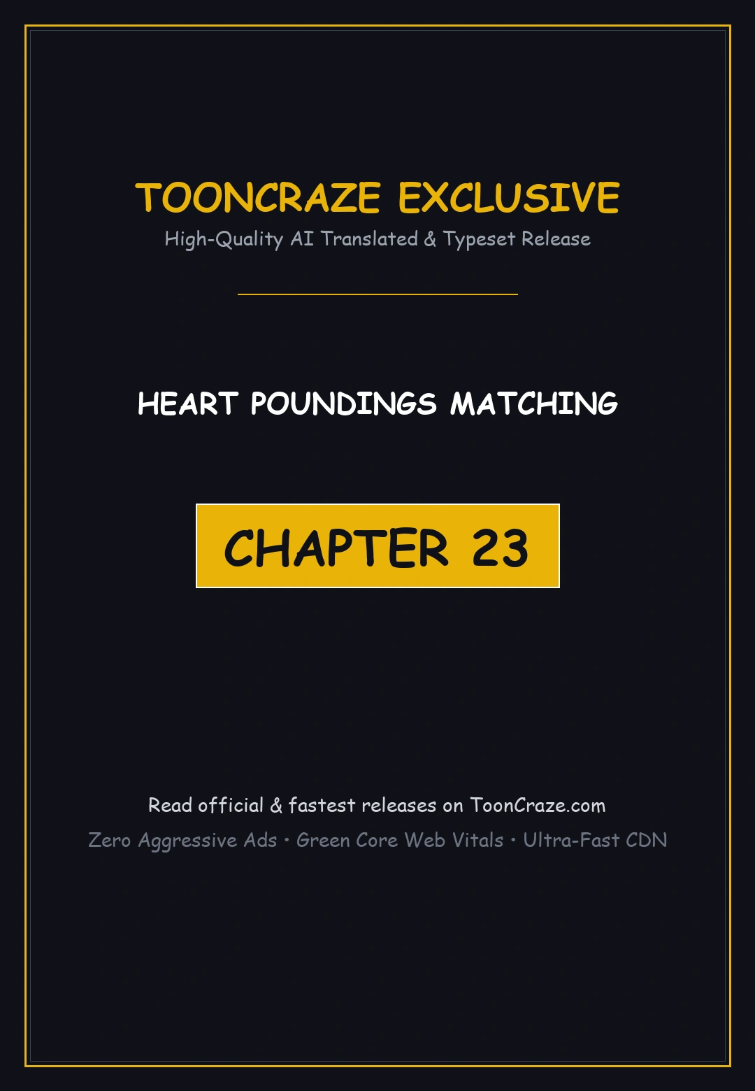 Heart Poundings Matching Chapter 23 - Page 1