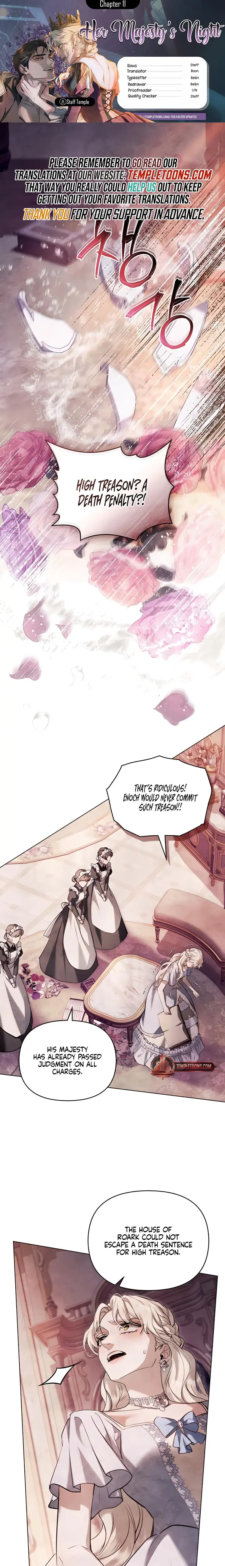 Her Majestys Night Chapter 11 - Page 1