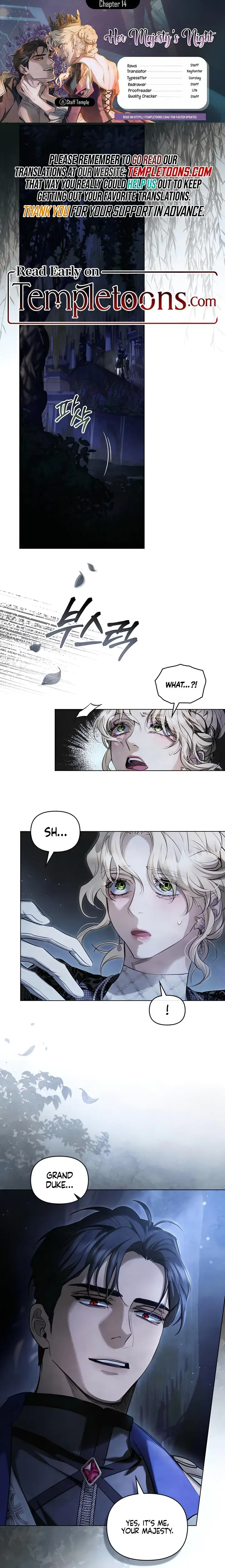 Her Majestys Night Chapter 14 - Page 1