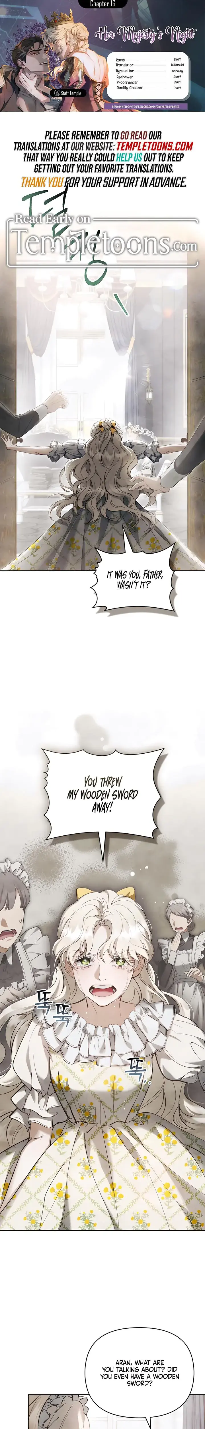 Her Majestys Night Chapter 16 - Page 1