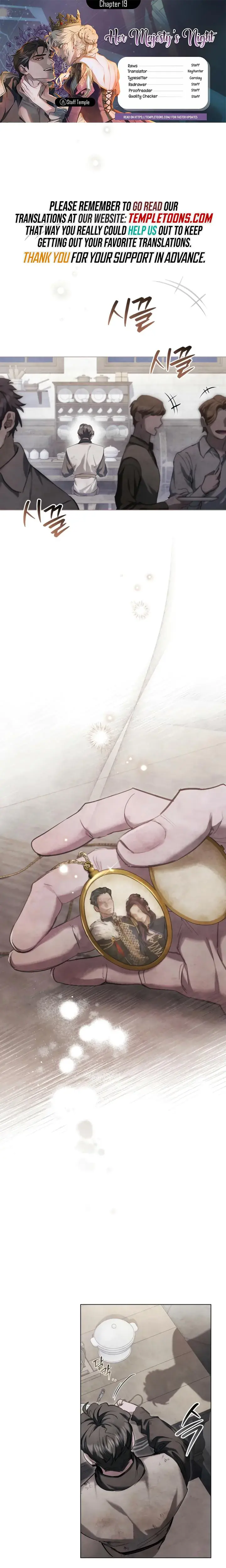Her Majestys Night Chapter 19 - Page 1