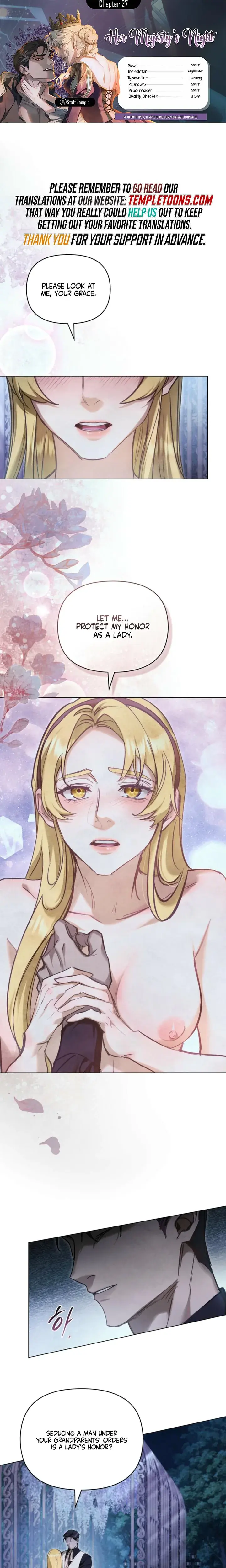 Her Majestys Night Chapter 27 - Page 1