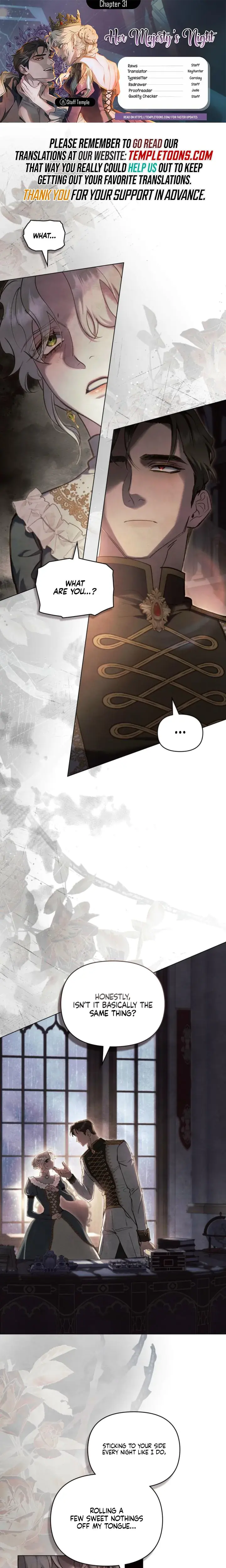 Her Majestys Night Chapter 31 - Page 1