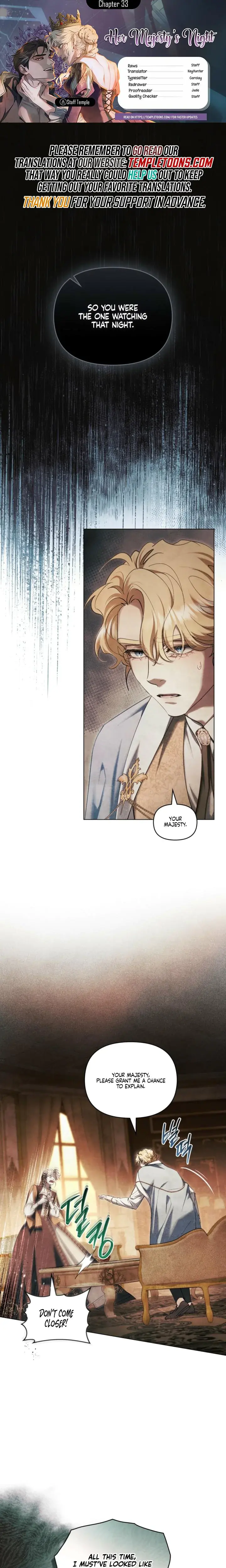 Her Majestys Night Chapter 33 - Page 1