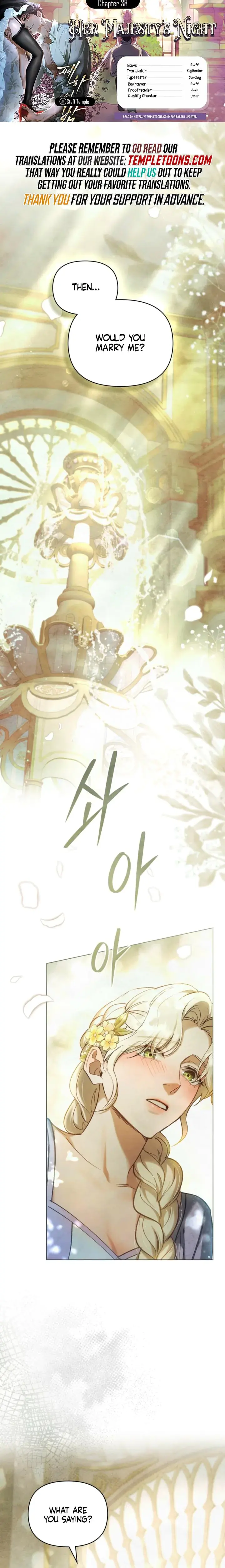 Her Majestys Night Chapter 38 - Page 1