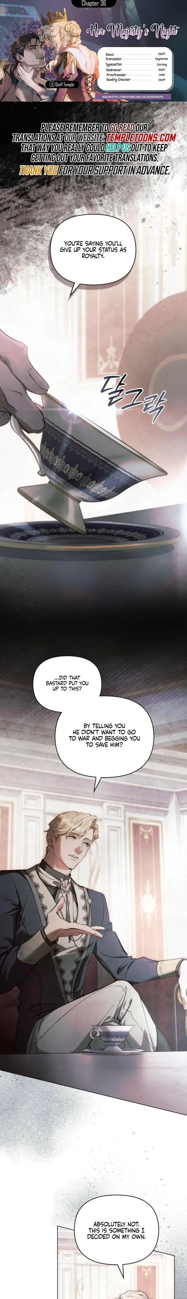 Her Majestys Night Chapter 39 - Page 1