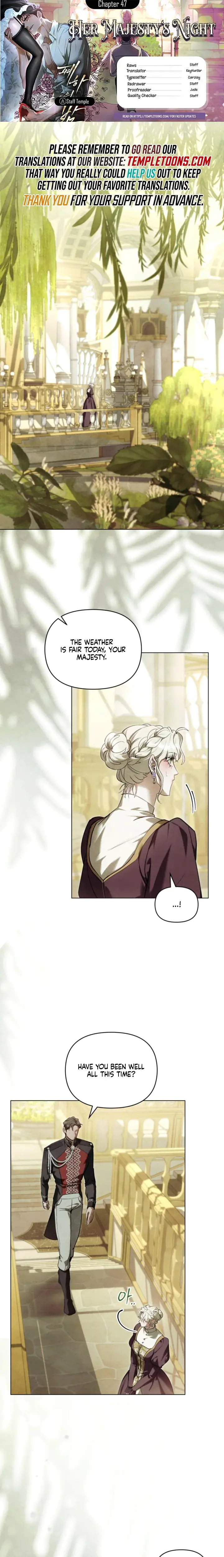 Her Majestys Night Chapter 47 - Page 1