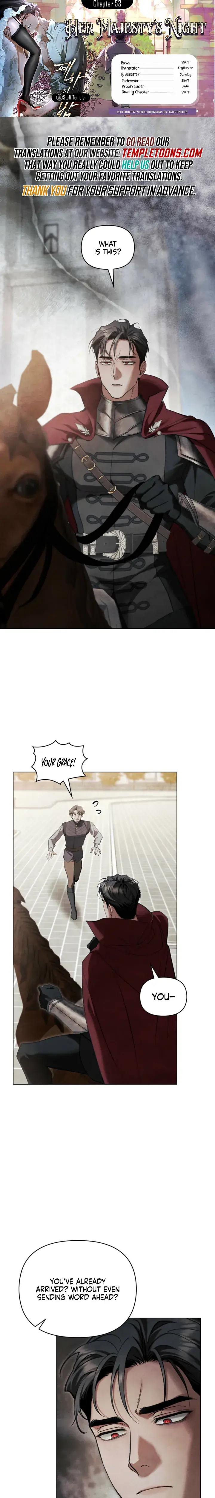 Her Majestys Night Chapter 53 - Page 1