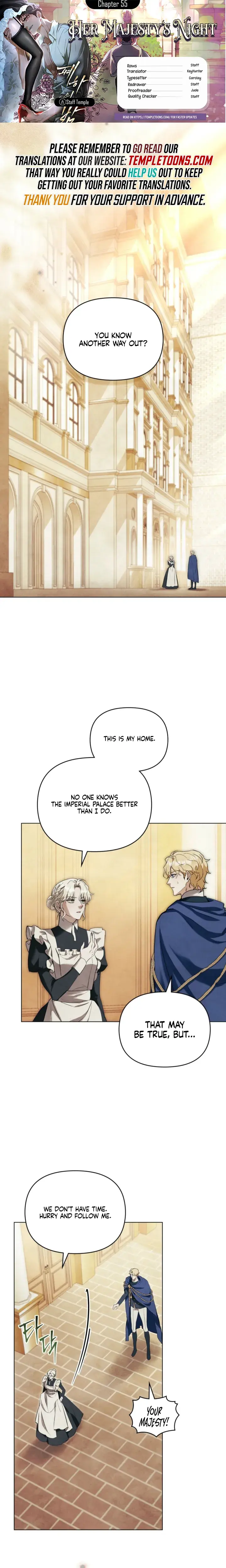 Her Majestys Night Chapter 56 - Page 1