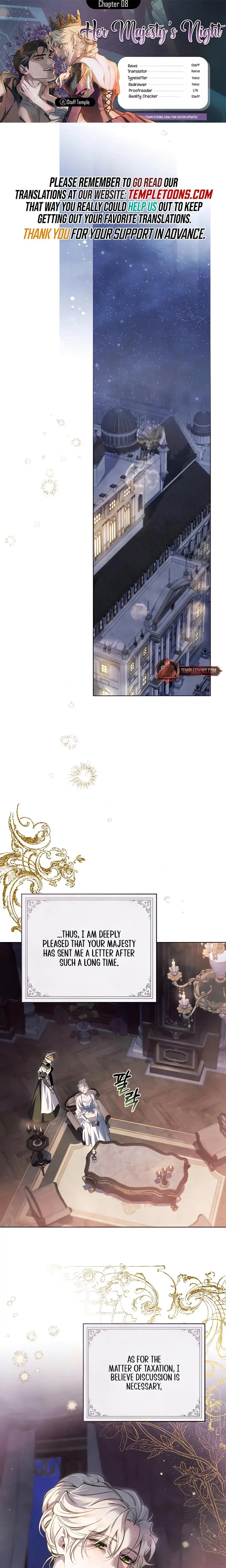 Her Majestys Night Chapter 8 - Page 1