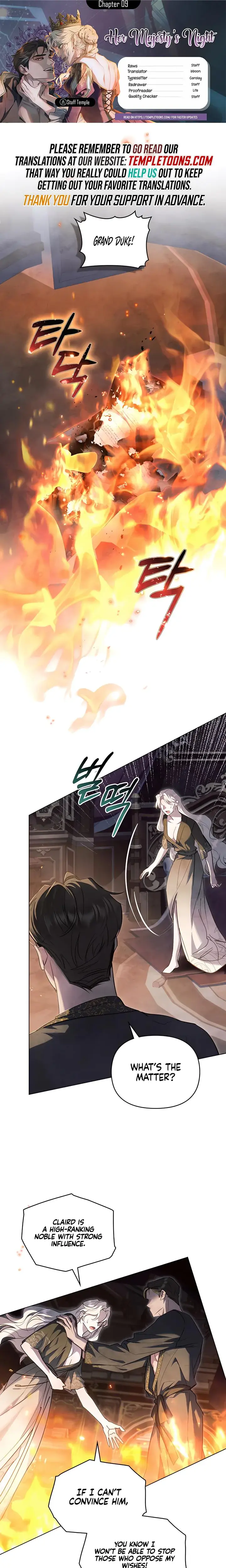 Her Majestys Night Chapter 9 - Page 1