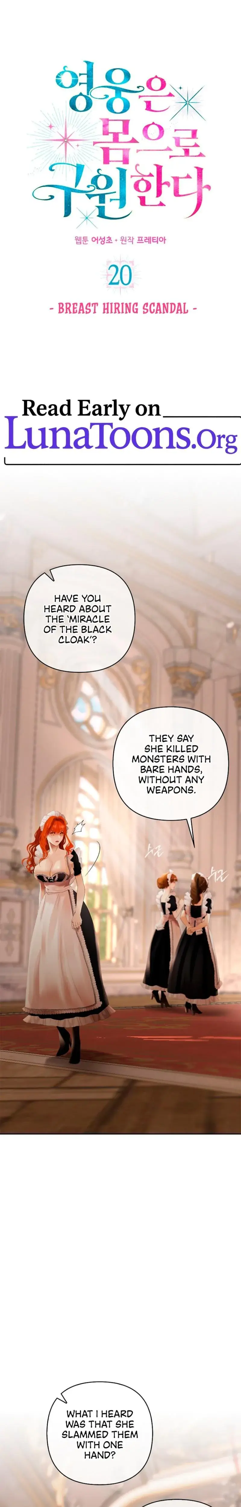 Heroes Save With Their Bodies Chapter 20 - Page 1