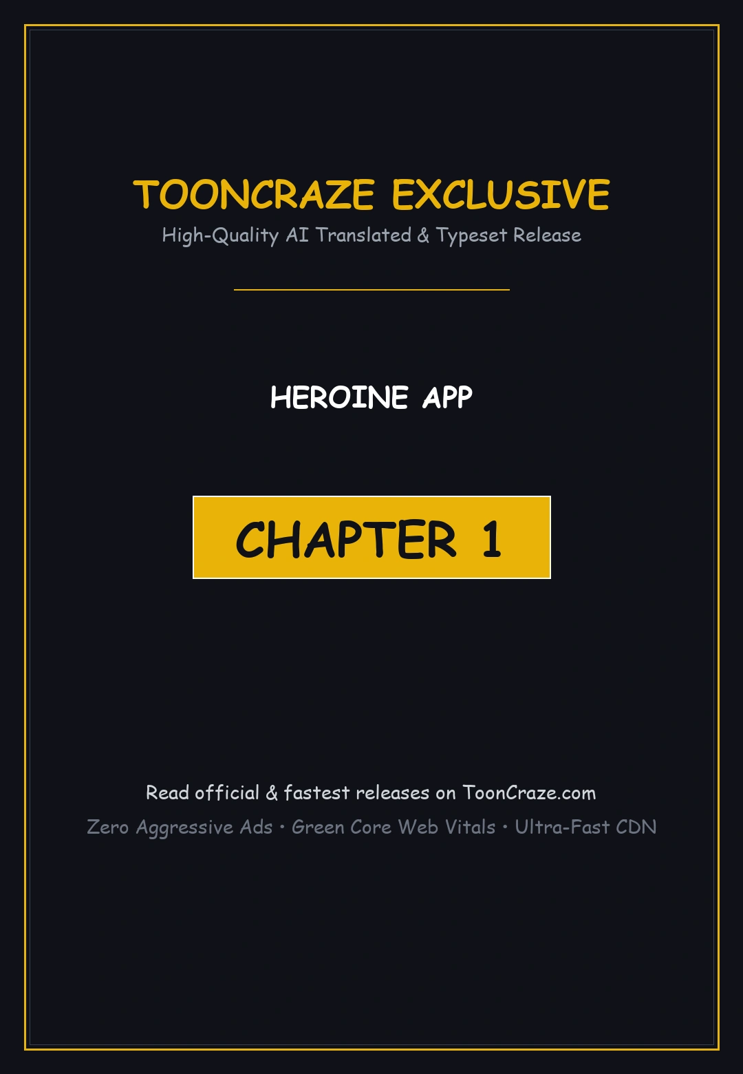 Heroine App Caabbb Chapter 1 - Page 1