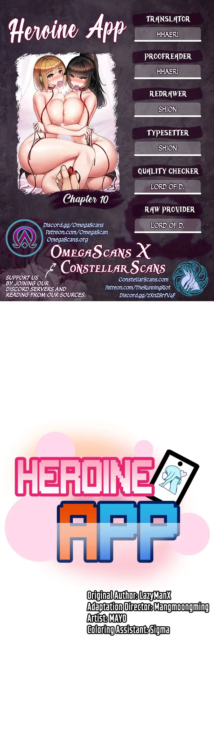Heroine App Caabbb Chapter 10 - Page 1