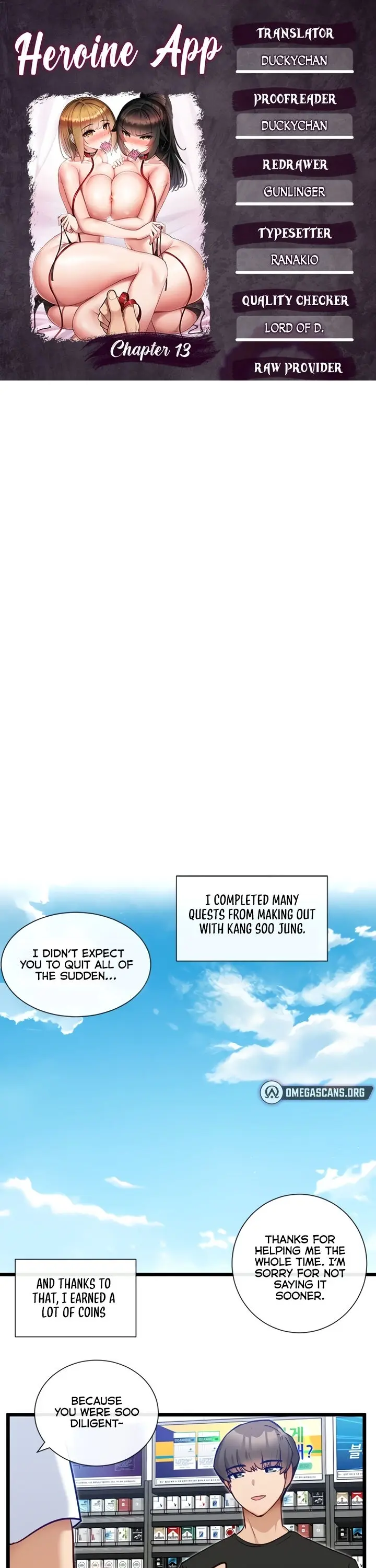 Heroine App Caabbb Chapter 13 - Page 1