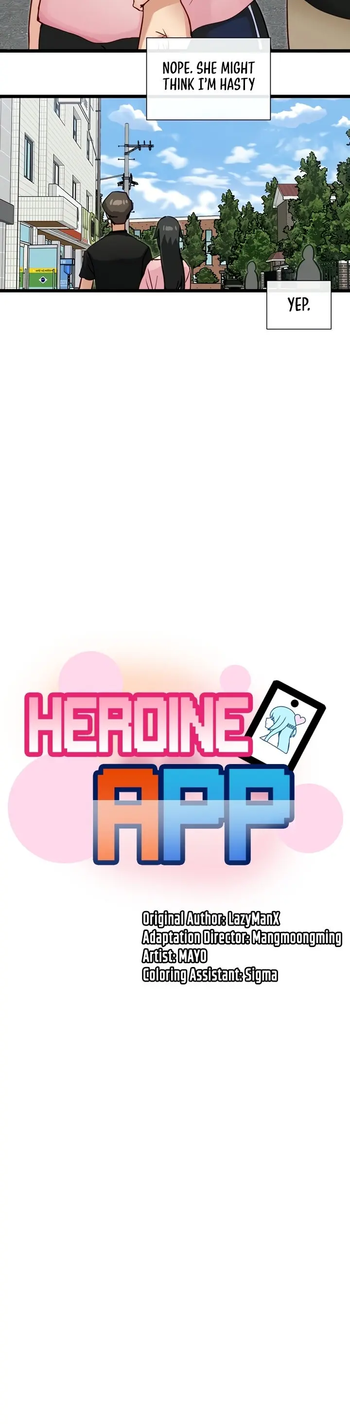 Heroine App Caabbb Chapter 14 - Page 9