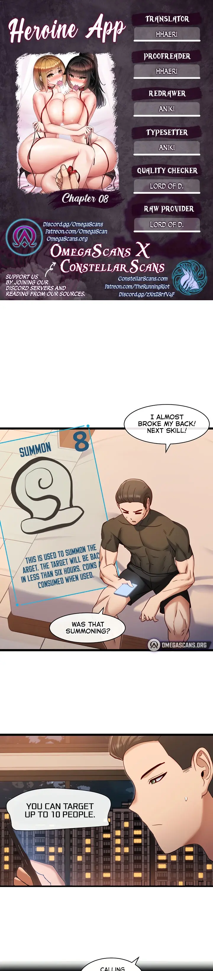 Heroine App Caabbb Chapter 8 - Page 1