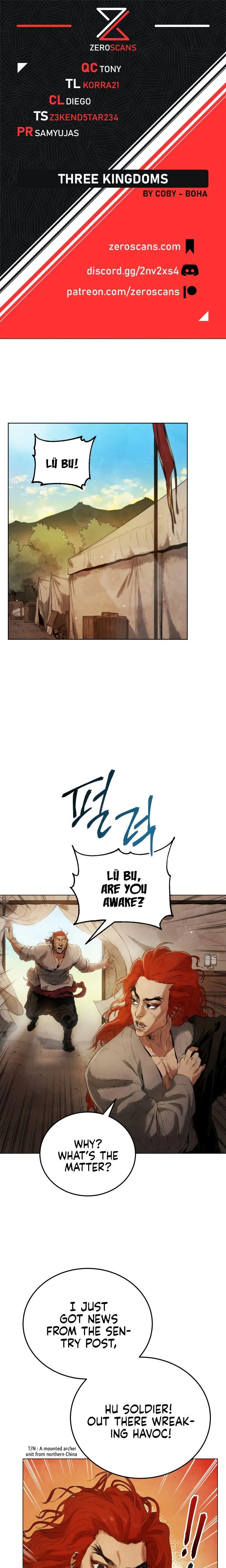 History Of Three States Manhwa Chapter 13 - Page 1