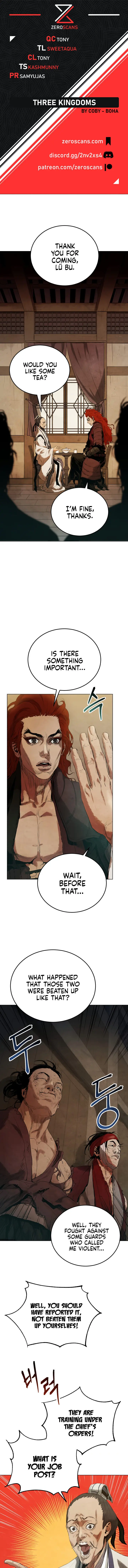 History Of Three States Manhwa Chapter 4 - Page 1