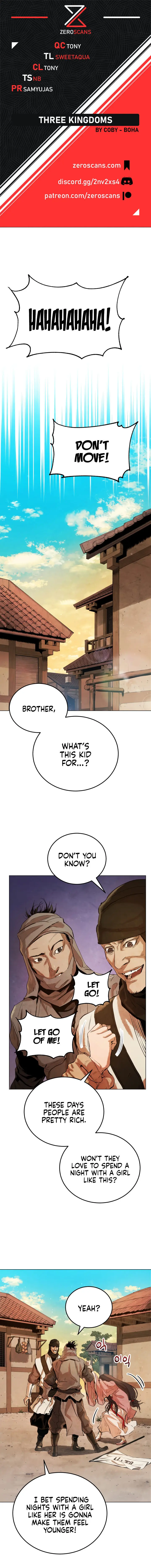History Of Three States Manhwa Chapter 6 - Page 1