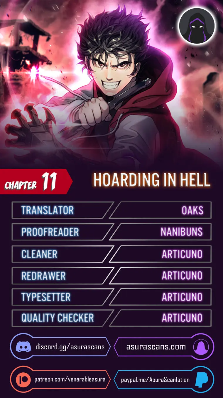 Hoarding In Hell Manhwa Acabbb Chapter 11 - Page 1
