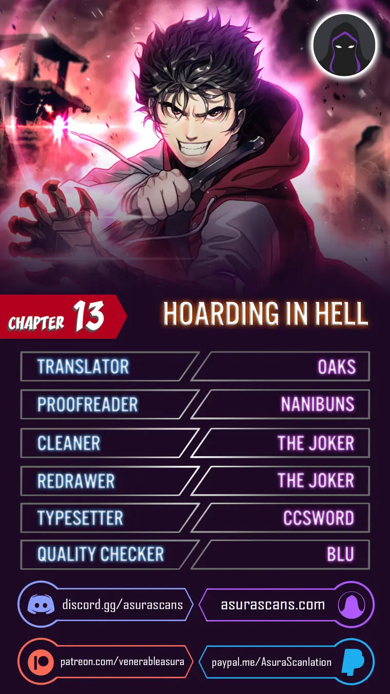 Hoarding In Hell Manhwa Acabbb Chapter 13 - Page 1