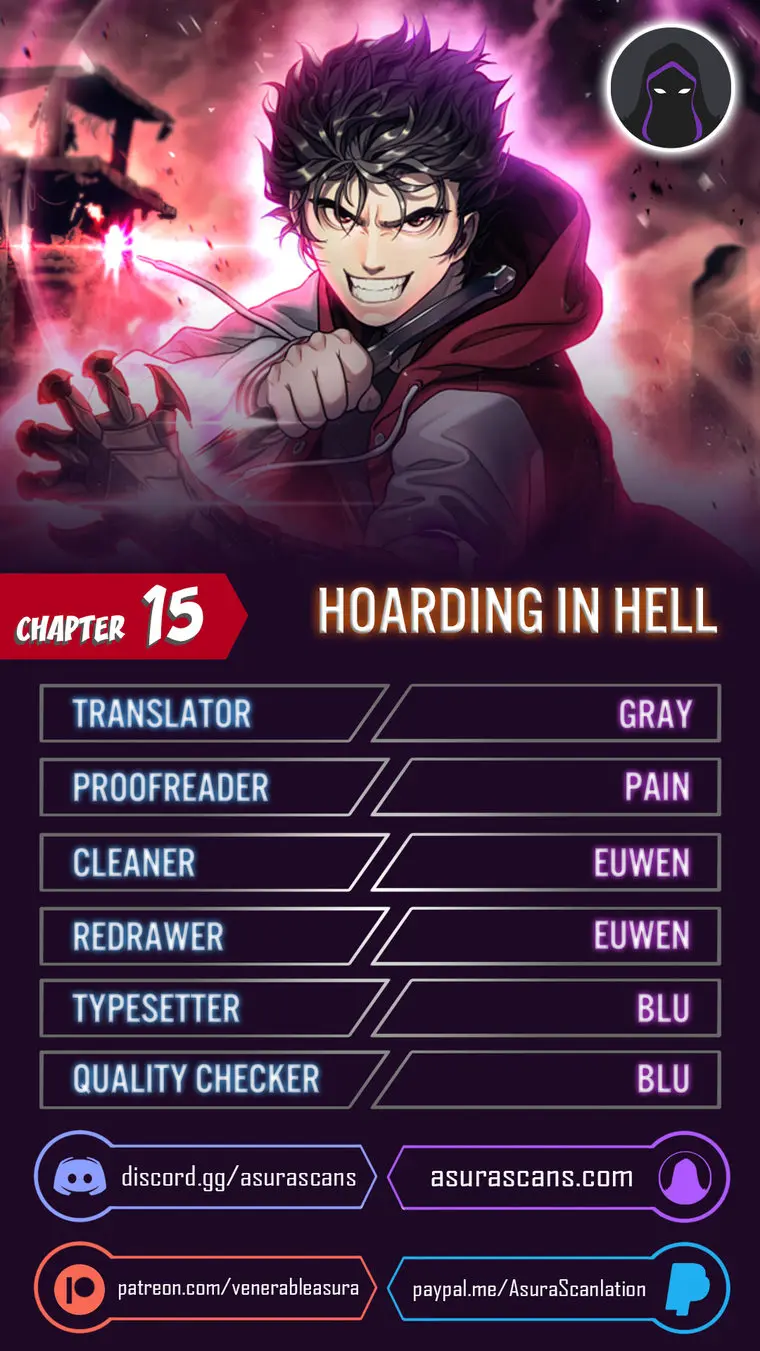 Hoarding In Hell Manhwa Acabbb Chapter 15 - Page 1