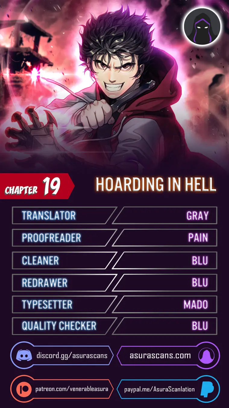 Hoarding In Hell Manhwa Acabbb Chapter 19 - Page 1